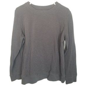 Duluth Trading Co. Womens Large Gray Pullover Swea